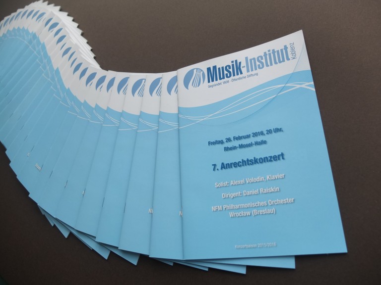 Programmhefte – Druckerei Johannes Fuck